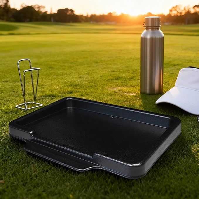 Golf Ball Tray, 50-Ball Capacity Storage Organizer, Golf Ball Container, Durable Material Build, for Women Men Sports Fan Accessory, Indoor Outdoor Backyard Driving Range Course Use