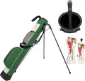 Golf Stand Bag,Lightweight Small Golf Bag,with Dual Strap Easy Carry 2 Way Dividers Multiple Pockets Golf Practice Bag