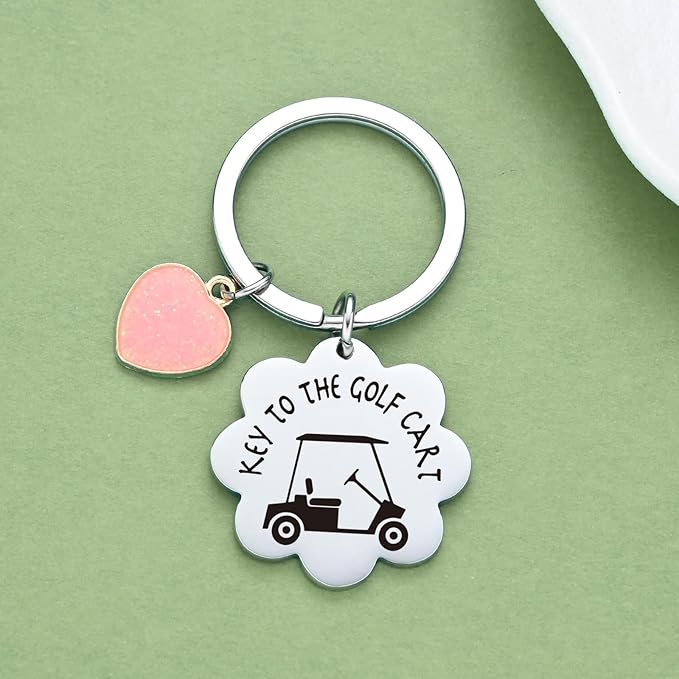 Golf Keychain For Golf Lover Player Gifts Birthday Graduation Keychain For Best Friend