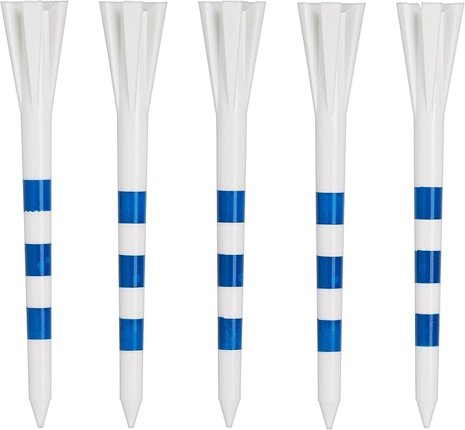 SPIN IT GRIPPING SOLUTION Grip & Rip Golf Tees 3 1/4 – 100 Count Plastic Golf Tees - Strong Golf Tee for Consistent Swings - Golf Accessories for Men - Best Golf Essentials