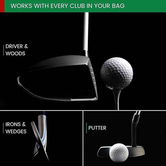 Precision Impact Golf Training Aid - Putting Trainer, Golf Swing Trainer, Golf Training Equipment, Golf Swing Trainer Aid, Golf Trainer, Golf Practice Equipment, Wrist Hinge Trainer