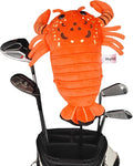 mytag Driver Head Cover, Ultra Premium Plush | Funny Driver Headcover, Tour Quality Golf Club Cover Long Sock Protect
