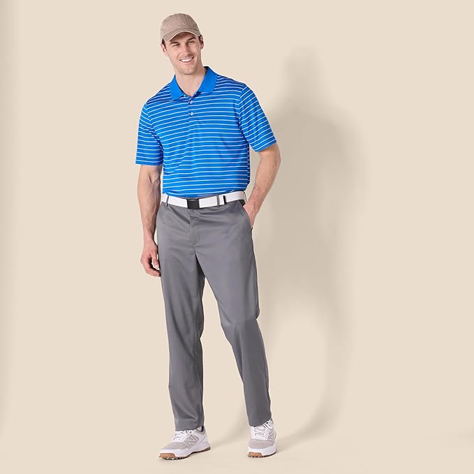 Amazon Essentials Mens Golf Polo Shirt, Moisture-Wicking Quick Dry, Short Sleeve