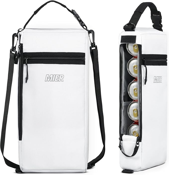 MIER Cooler Backpack Insulated Soft Cooler Bag Portable Leakproof Camping Lunch Backpack for Men and Women Lightweight Thermal Bag for Hiking Shopping Travel