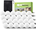 FINGER TEN Golf Practice Balls Foam Colored Value 12 24 50 Pack, Lightweight Golf Ball Limited Flight for Indoor Outdoor Driving Range Backyard Training Safe Practice Good Value