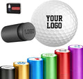 Custom Golf Ball Stamp Marker Personalized Quick-Dry Monogram Golf Ball Stamp with Logo Name Reusable Waterproof Golf Ball Stamp Gifts for Men Golf Lovers Golfers Dad Husband