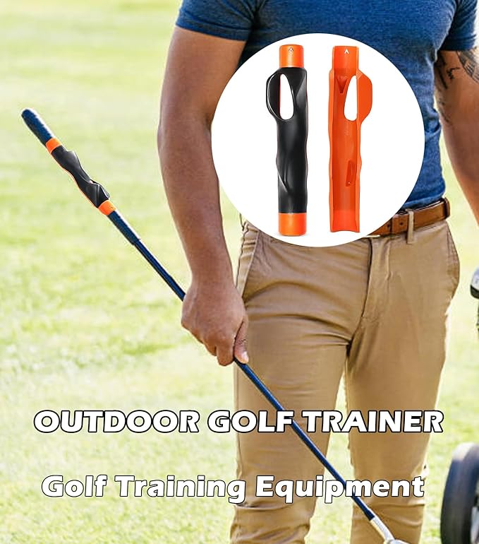 2 Pcs Golf Grip Trainer, Lightweight Golf Training Aid to Help Train Correct Hand Position, Right Hand Golf Swing Trainer