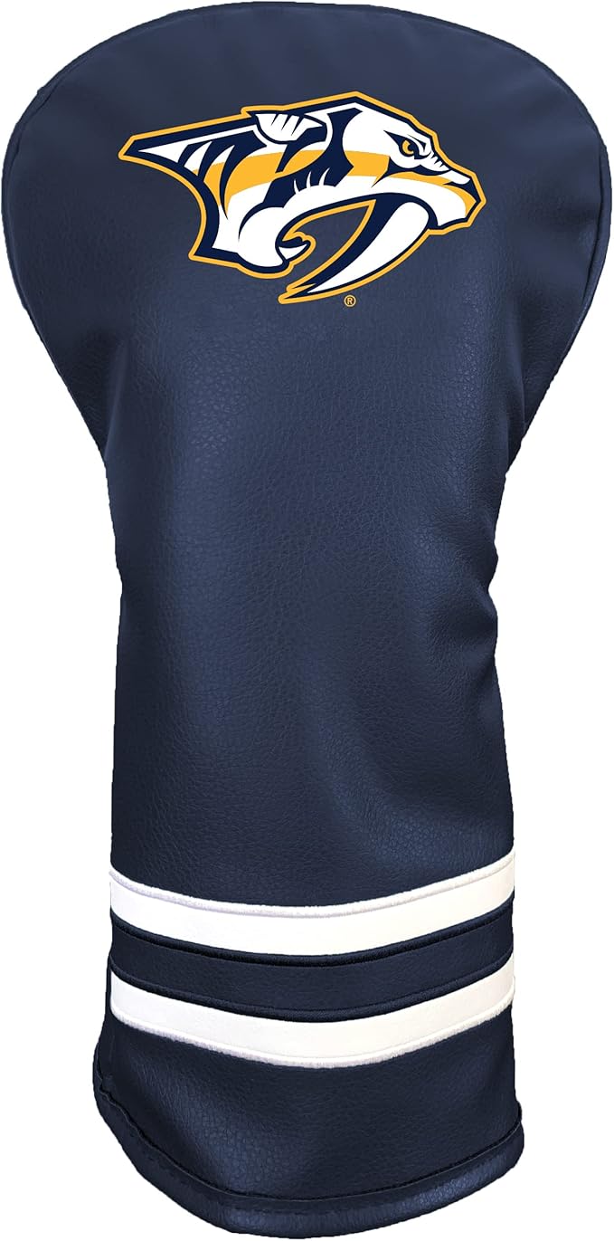 Team Golf NHL Vintage Driver Golf Club Headcover (Printed), Form Fitting Design, Retro Design with Fleece Lining for Extra Club Protection