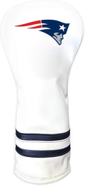 Team Golf NFL White Vintage Fairway Golf Club Headcover, Form Fitting Design, Retro Design