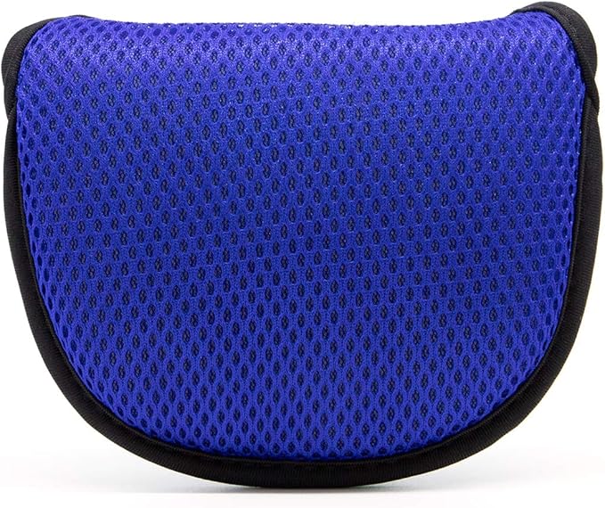 Golf Putter Cover,Mallet Putter Headcover Mesh Golf Putter Head Cover Golf Head Covers with Magic Tape for Heel Shaft RH LH fits Odyssey Works Stroke Lab,Scotty Cameron