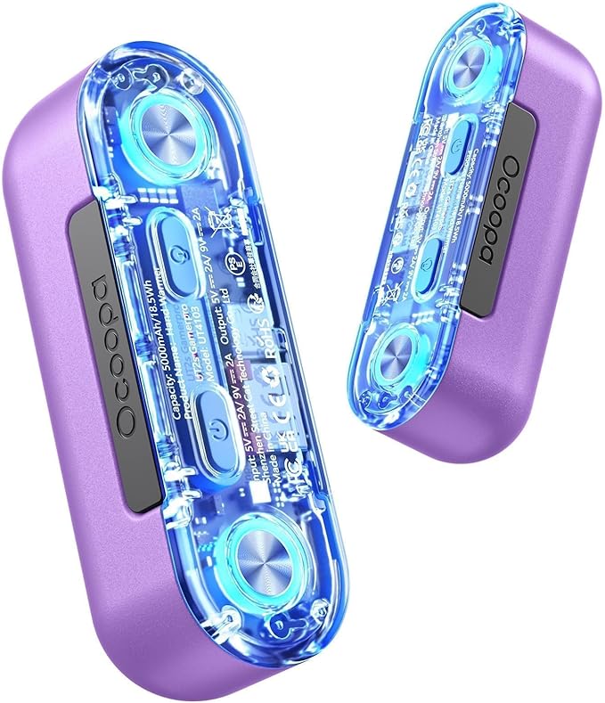 OCOOPA Hand Warmers Rechargeable 2 Pack, Magnetic Electric Handwarmer, 16 Hrs Warmth 4 Levels Heat Up to 145℉, USB-C Portable Charger 10000mAh, Raynauds, Golf, Tech Gifts for Men, Union UT2s(MagTwins)