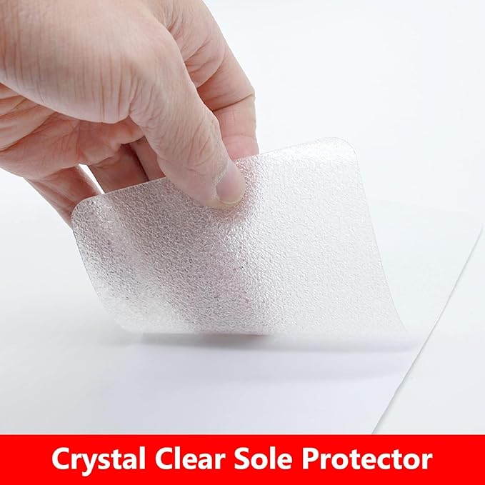 Sole Protector for High Heels, Shoes Grips on Bottom of Shoes,Shoe Bottom Protectors Anti Slip Grips Self Adhesive Silicone Non Slip Shoe Pads