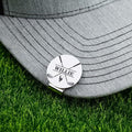 CALLIE Personalized Golf Ball Marker with Magnetic Hat Clip - Premium Golfer Accessory Gift