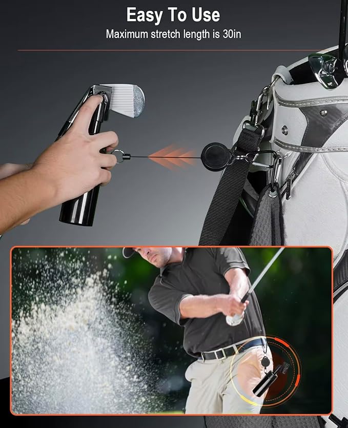 Premium 2-in-1 Golf Club & Groove Cleaner Brush