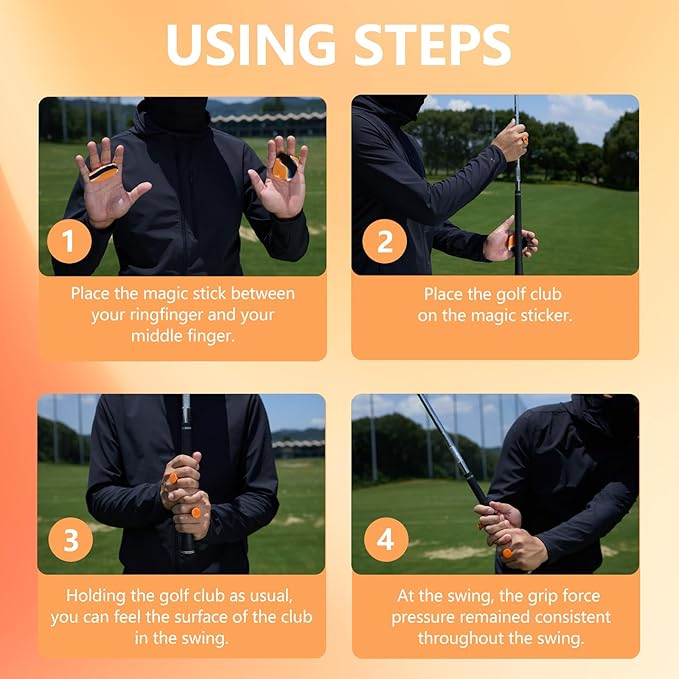 Golf Training Grip Aid, Golf Grip Trainer Posture Correction Tool, Golf Swing Trainer Grip Pad, Golf Grip Training Aid Improve Swing Accuracy