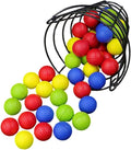 50 Pack Soft Golf Practice Balls, Multifunctional Colored Training Aid for Indoor & Outdoor Use