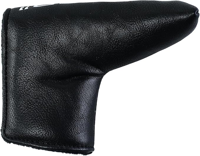 Golf Club Covers – Leather Driver Headcover, Fairway Wood, 3 Wood, Hybrid, Fits Mallet Blade Putter Head Covers Alignment Stick Cover