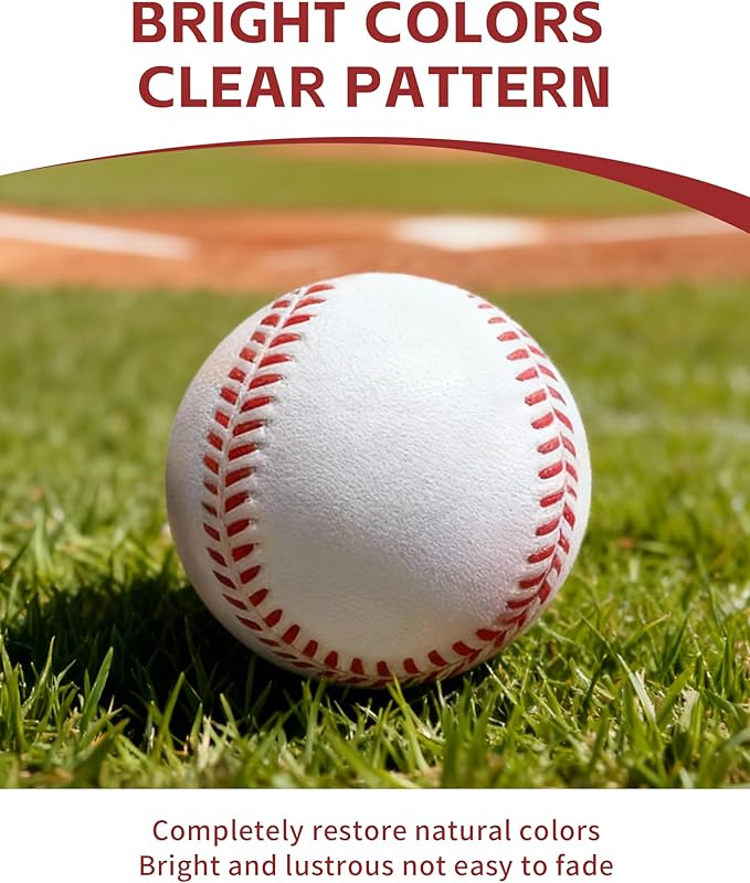 Tarutaru 20 Pack Foam Balls for Baseballs & Softballs - Soft Practice Baseballs for Hitting, Pitching, Batting Training, Indoor & Outdoor Sport Diameter 2.83in