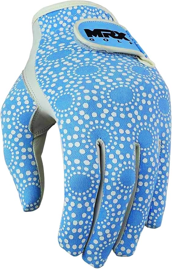MRX Women Golf Glove Left Handed Golf Gloves Sweat Resistant Soft Cabretta Leather Regular Fit Women Golfer Glove