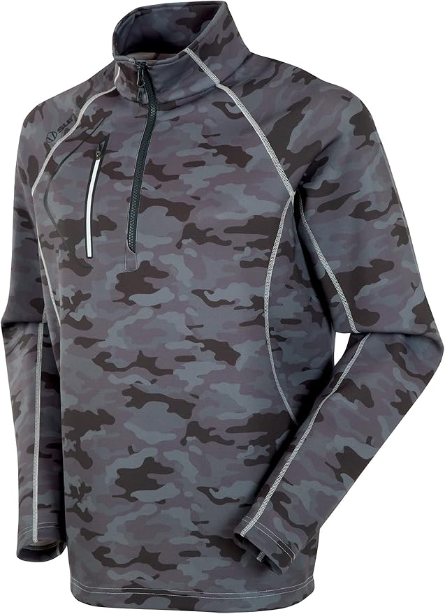 Sunice Allendale Men’s Half Zip Performance Pullover with Thermal Protection