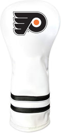 Team Golf NHL White Vintage Fairway Golf Club Headcover, Form Fitting Design, Retro Design & Superb Quality