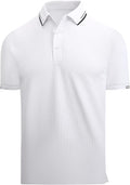 Alex Vando Mens Golf Shirt Moisture Wicking Performance & Polished Style Polo Shirts for Men
