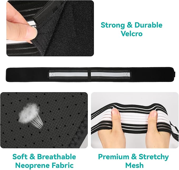 Lightweight Back Brace for Lower Back Pain Under Clothes - Relief from Sciatica, Hip and Spine Pain - Breathable & Adjustable Lumbar Support Belt for Home, Work and Exercise-Suitable for Women&Men XL