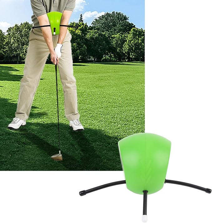 Denash Swing Trainer Aid Practice Ball, Portable Swing Trainer Aid Ball for Golf Swing Posture Training and Coordination