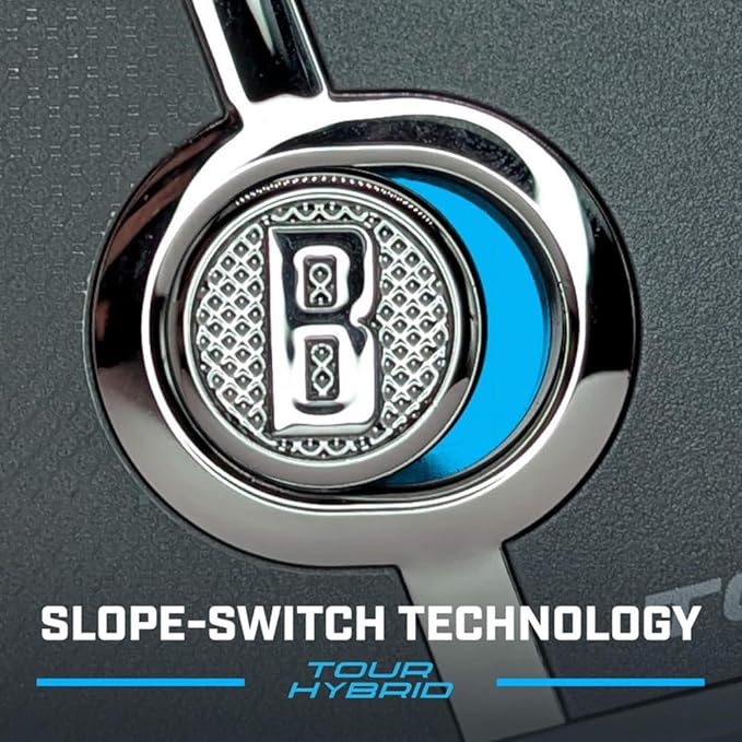 Bushnell Golf Tour Hybrid GPS Laser Rangefinder with Vice Balls | Slope Compensation, Magnetic Mount, Front/Middle/Back Distance, 1300 YD Range, PinSeeker | Signature Series Golf Towel
