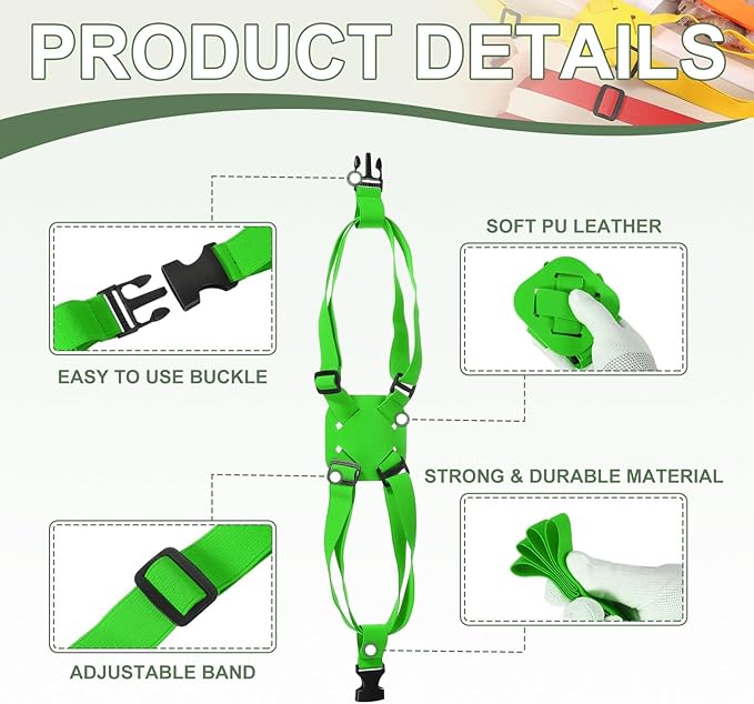 Adjustable Luggage Straps, Suitcase Elastic Strap Bag Bungee with Buckles Travel Accessories - Fitting for(Travel/Add A Bag/Securing Luggage), 27-66 Inch & 2Pcs & Green