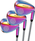 Yamato Golf Wedge Set or Individual Golf Wedges 50/52/54/56/58/60 Golf Gap Wedge Sets Sand Wedge|Lob Wedge Golf Clubs for Men & Women Milled Face for High Spin
