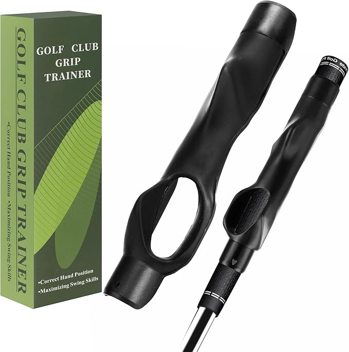 Golf Grip Trainer,Golf Aid Training,Right Handed Golf Grip Trainer,Grip Trainer Golf Club to Help Train Correct Hand Position