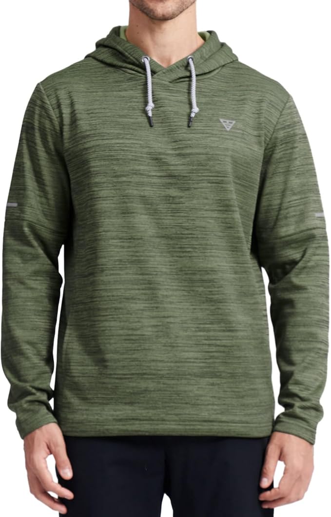 Hoodies for Men Golf Fleece Hooded Sweatshirts Dry Fit Athletic Lightweight Casual Midlayer Mens Hoodies Pullover