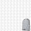 Coopay 12/50/100 Pack Baseball Practice Balls Plastic Training Balls Lightweight Hollow Softballs with a Drawstring Bag for Hitting, Baseball Training Indoor Outdoor Use