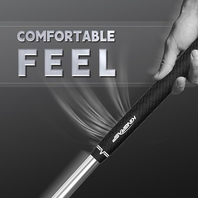 Multi Compound Golf Grips，13 Grips Set,Soft Rubber Golf Clubs Grips, Anti-Slip Ecological Cotton Yarn Thread Technology,Midesize Standard Size,6 Colors Optional