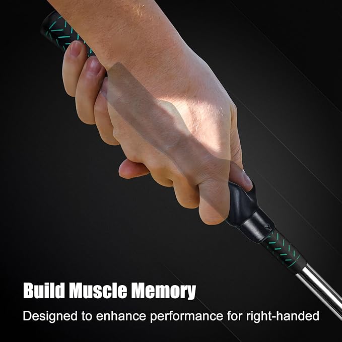 Axioms Golf Grip Trainer,Golf Training Aid for Right Hand & Golf Swing,Improves Grip Strength and Accuracy,Trains Correct Hand Position for Stable Swing,Golf Grip Kit for All Level Golfers