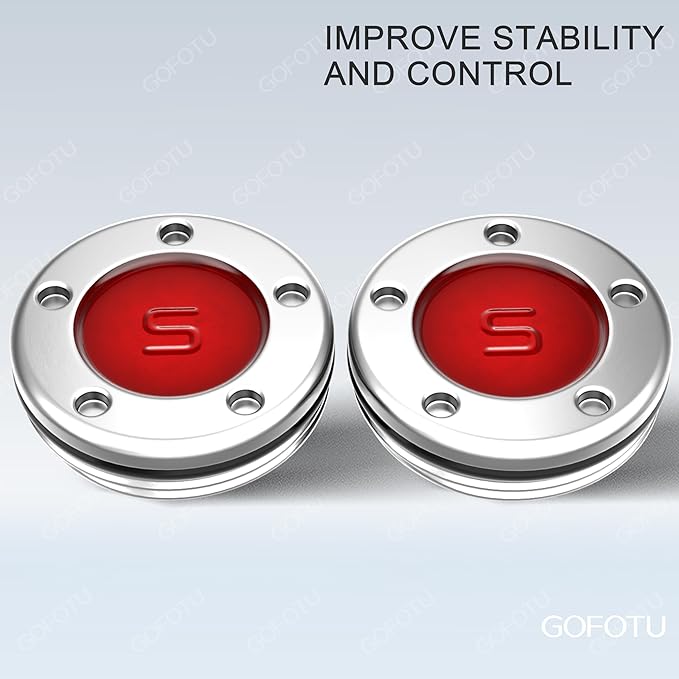 2pcs 5g-40g Golf Custom Weights Compatible with Titleist Scotty Cameron Golf Club Putters Newport Red (2PCS 5g(Doesn't include Wrench))