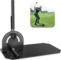 Golf Alignment Stick Holder,Professional Swing Trainer,Golf Swing Plane Trainer Aid for Aiming Putting Swing,Golf Teaching, Multi-Functional for All Levels of Golfer