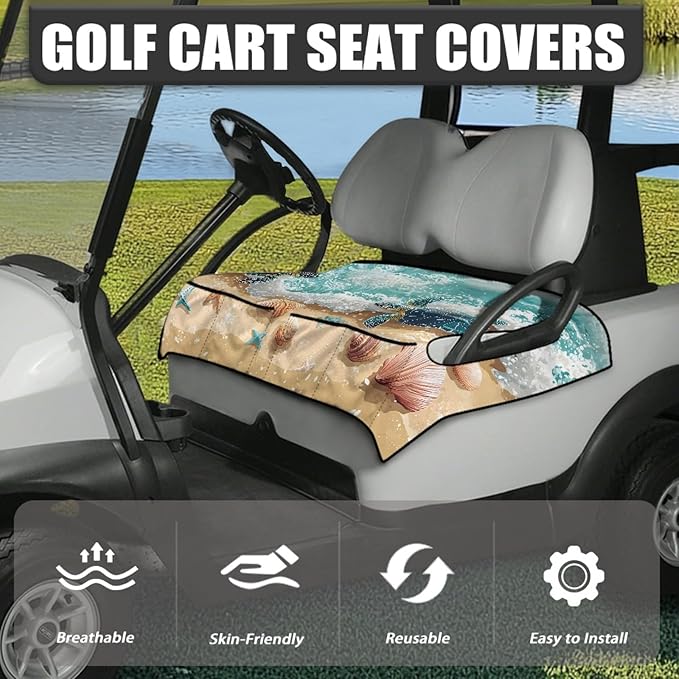 Golf Cart Seat Covers Universal Golf Cart Seat Cover Blanket Cushion Cover Sports Golf Cart Accessories