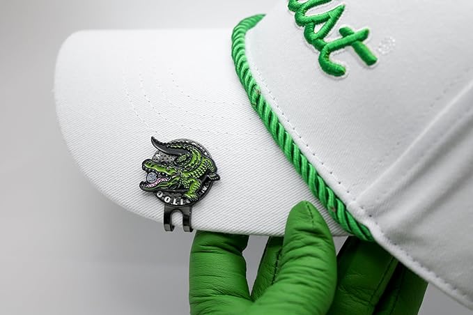 Funny Golf Ball Marker + Premium Magnetic Hat Clip | Unique Gift for Men & Women Golfers | Hilarious Golf Accessory for Any Golfer | NEW Designs!