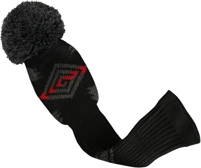 Scott Edward Knit Wood Golf Club Head Covers 4 Pieces Knitted Item Fit Over Well Driver Wood(460cc) Fairway Wood and Hybrid(UT)