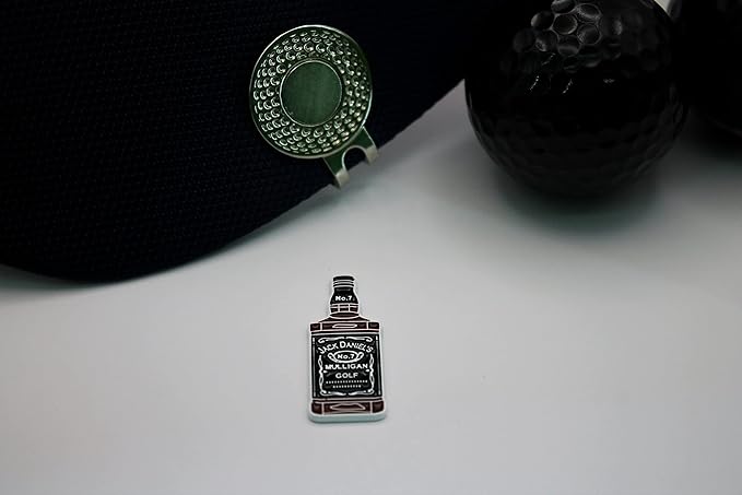 Funny Golf Ball Marker + Premium Magnetic Hat Clip | Unique Gift for Men & Women Golfers | Hilarious Golf Accessory for Any Golfer | NEW Designs!