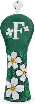 Golf Club Covers Driver Headcovers Fairway 3 Wood Headcover Hybrid Cover Faux Leather Rescue Headcovers Golf Head Covers for Most Brand