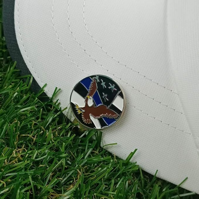 Golf Ball Markers with Hat Clips Value Sets for Men Women Golfer, Removable Attaches Easily to Golf Cap Premium Gifts