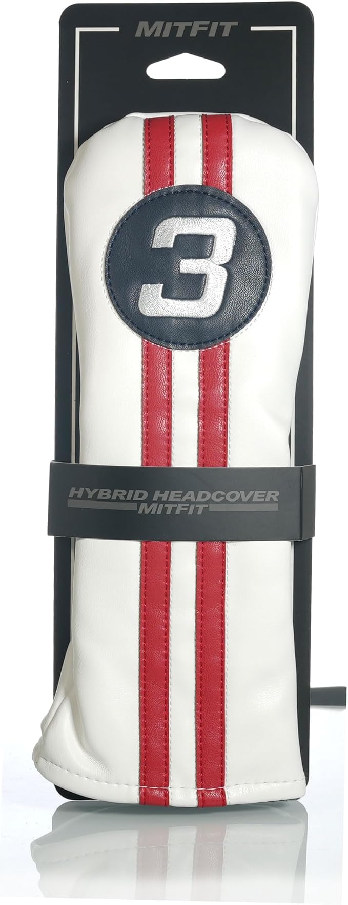 Single Headcover, Easy Slip-On Easy-Off Golf Club Head Cover, Fleece Lined Interior, Water Resistant and Durable Shell, Individual Retail Pack