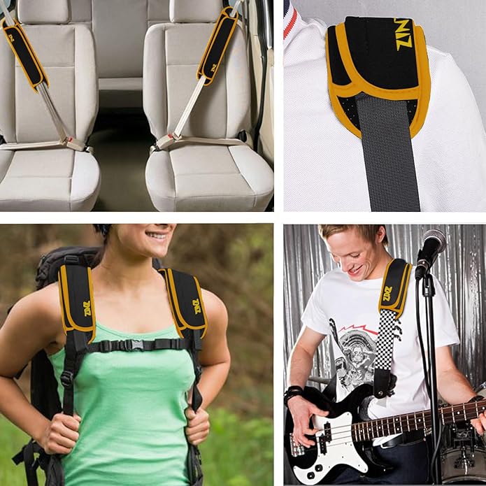 ZINZ Ultra Thick & Breathable Universal Shoulder Pad Cushion for Bag - Long & Comfort
