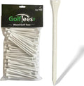 Wood Golf Tees - Standard Golf Tees for Men and Women