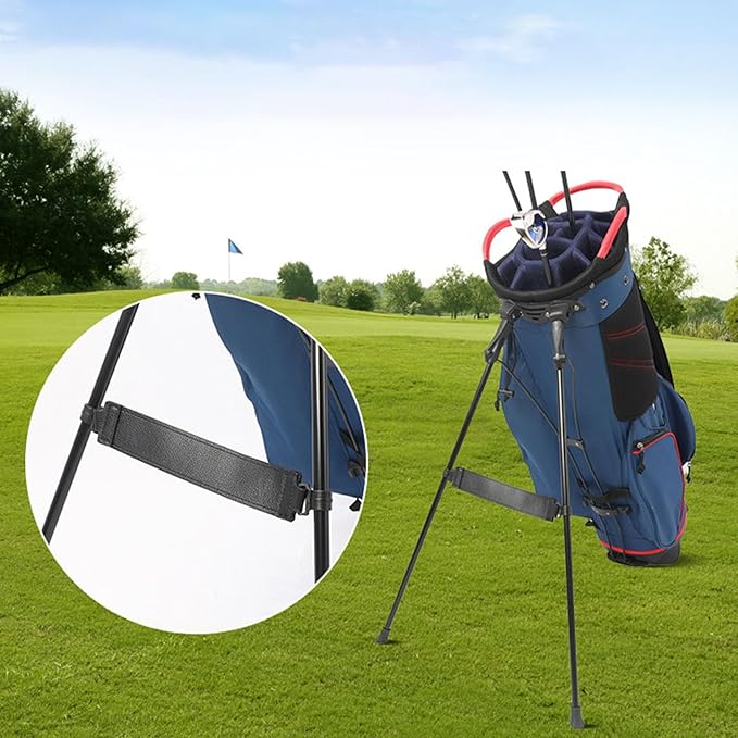 1Pcs Golfs Stand Bag Leg Stabilizer Strap Adjustable Legs Holder Straps Golfs Bag Stands Attachment for Outdoor Sport Adjustable Leg Holder