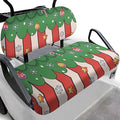 Golf Cart Seat Covers, Universal Fit & Nonskid Bottom Fits for Club Car 2 Person Seats Golf Carts