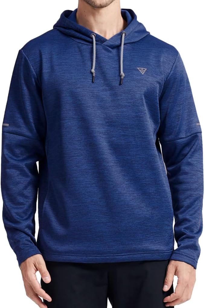 Hoodies for Men Golf Fleece Hooded Sweatshirts Dry Fit Athletic Lightweight Casual Midlayer Mens Hoodies Pullover